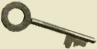 Old room key